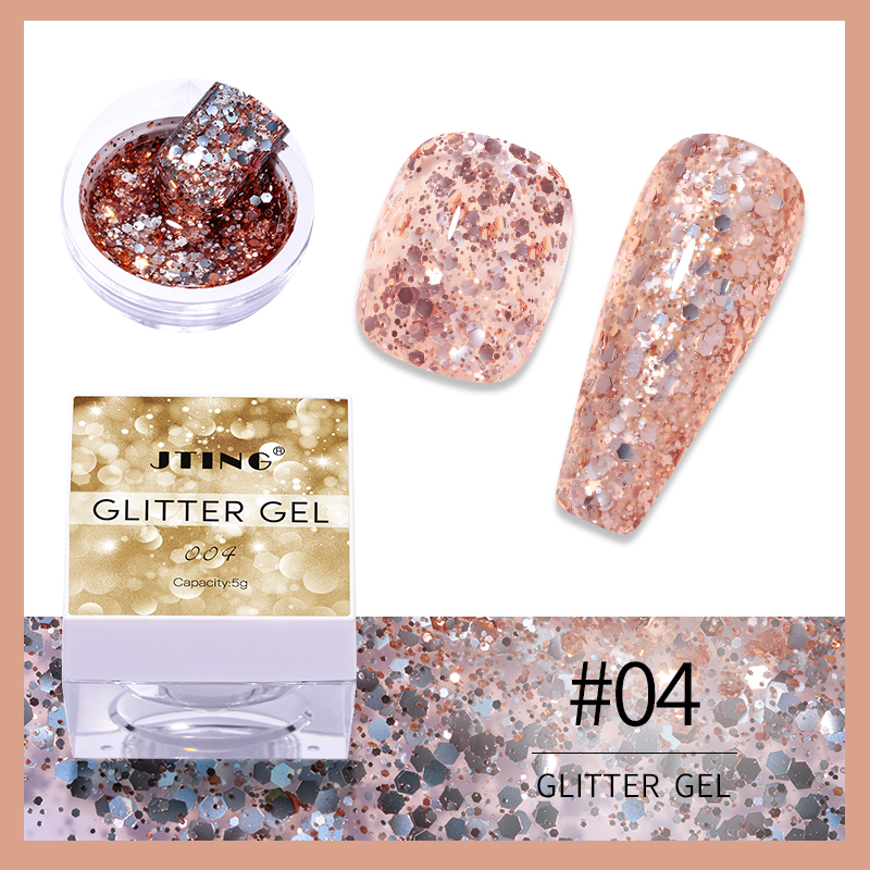 #04 gel pailleté