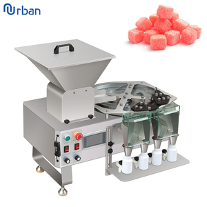 Nueva actualización, contador de píldoras semiautomático de cuatro cabezales, máquina contadora de embotellado de tabletas, máquina contadora de tabletas de cápsulas - Product Image 1