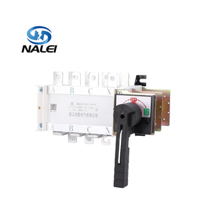 Çift güç yan çalışma yük izolatör anahtarı 380V DC disconnector anahtarı 63a 100a 400A dc jeneratör için manuel transfer anahtarı - Product Image 2