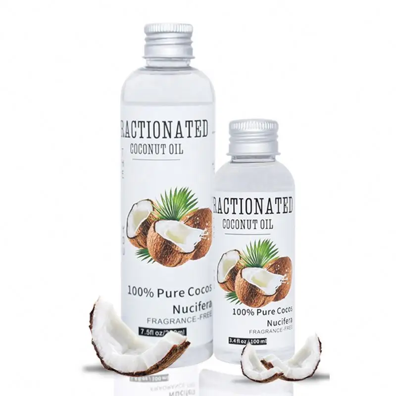 Factory cold pressed virgin refining fractionation 100% pure nature coconut oil