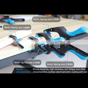 3/4/6/9inch chế biến gỗ kẹp bức ảnh nền vải cố định mùa xuân kẹp một Clip mạnh mẽ nhựa mùa xuân kẹp - Product Image 4