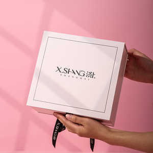 Hộp Quà Tặng Giấy Bao Bì Các Tông Gấp Gọn Có Nắp Từ Tính Sang Trọng Hình Cuốn Sách Tùy Chỉnh Có Ruy Băng, Giấy Lụa, Nhãn Dán - Product Image 2