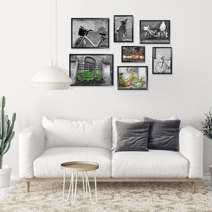5x7相框，用于墙壁和桌面展示，用于家居装饰的薄边框相框 - Product Image 3