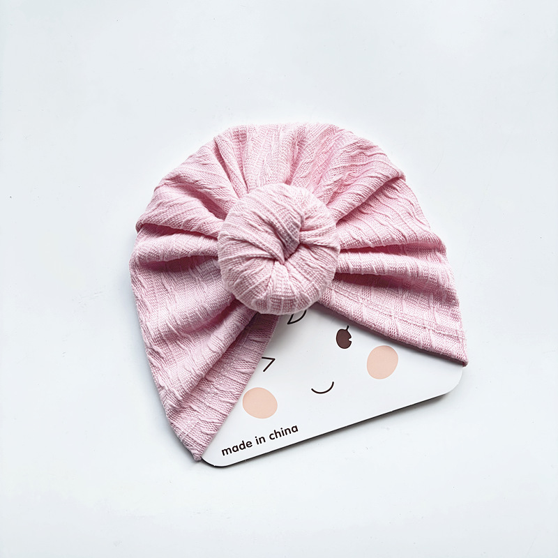 Pink donut hat-textured edge