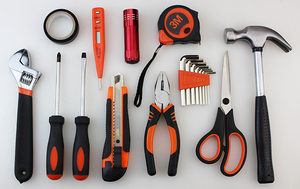 Factory Direct <strong>20</strong> Pcs Woodworking Manual Hardware Toolbox <strong>Set</strong> Home Machinery Use Including Hand Tools Hammers - Product Image 5