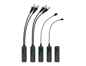 Студийный аудиоинтерфейс с портом Ethernet (PoE) для преобразования адаптера с синим зубом аудиосигнала - Product Image 3