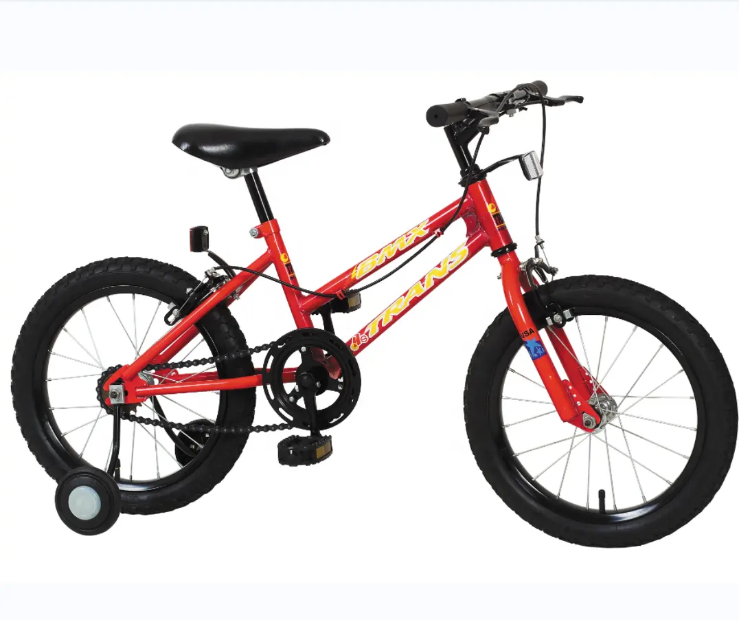 BMX-Cuadro de bicicleta de 16 pulgadas para niños, bici de carretera con neumático de aire, fabricante de color popular