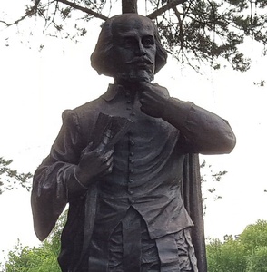 Outdoor Life Size Matel Bronze Statue William <strong>Shakespeare</strong> Sculpture for Home Decoration - Product Image 2