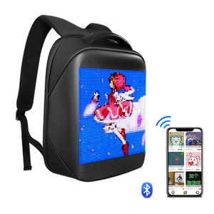 Wasserdichte App-Steuerung Programmier bare LED-Tasche Oem Factory Human Billboard Werbung Leuchten Smart Led Display Digital Rucksack - Product Image 1