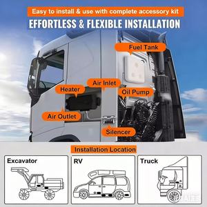 Tốt nhất bán 10KW DC12V/24V DIESEL Máy nước nóng DIESEL làm mát nóng bãi đậu xe nóng cho xe - Product Image 6