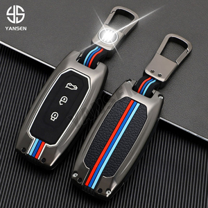Sıcak satış çinko alaşım akıllı araba anahtarlık kapak Ford Territory için koruyucu anahtar kabuk - Product Image 6