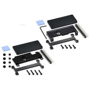 Raspberry Pi Zero 2 W Aluminium gehäuse Pin Header Schrauben dreher Passive Kühlung Gehäuse für Raspberry Pi Zero / Pi Zero 2 W - Product Image 1