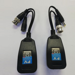 CCTV Video Balun HD 8MP Connector Transceiver DC <strong>BNC</strong> to RJ45 Twisted Pair Transmitter Coaxial Bideo Balun - Product Image 2
