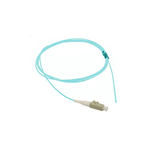 LC UPCシンプレックスマルチモードMMSX OM3/OM4光ファイバーピグテール1mから20mLCコネクタ使用FTTHネットワークCATV屋内4Gアプリケーション - Product Image 1