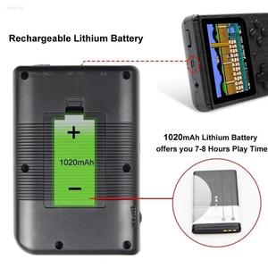 Gepaide 8-Bit Retro Mini taşınabilir el Video oyunu konsol 3.0 inç renkli LCD çocuk oyuncu dahili 500 S denetleyici - Product Image 4