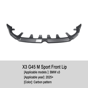<span class=keywords><strong>BMW</strong></span> <span class=keywords><strong>bmw</strong></span> <span class=keywords><strong>X3</strong></span> G45 <span class=keywords><strong>2025</strong></span> + アップグレードMPフロントリップ光沢のある黒いカーボンパターンボディキットフロントバンパーフロントショベル用卸売工場