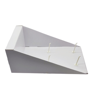 Cartón corrugado impreso personalizado para publicidad de supermercado, soporte de exhibición de papel PDQ, caja de cartón con ganchos de clavija - Product Image 4