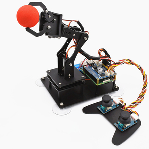 Ahududu Pi ile uyumlu beş eksenli robotik kol Python programlama öğrenme kiti