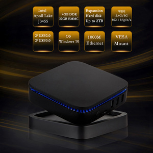 Sistema barebone mini pc <span class=keywords><strong>desktop</strong></span> J3455 Mini x86 Incorporado Pc ubuntu