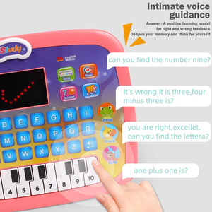 Jumon English Learning <strong>Machine</strong> Toy Tablet <strong>Computer</strong> Baby Laptop Toy Educational Toys Kids Learning With Led Screen - Product Image 6