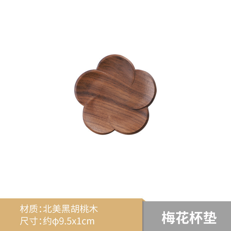 Posavasos de flor de ciruelo