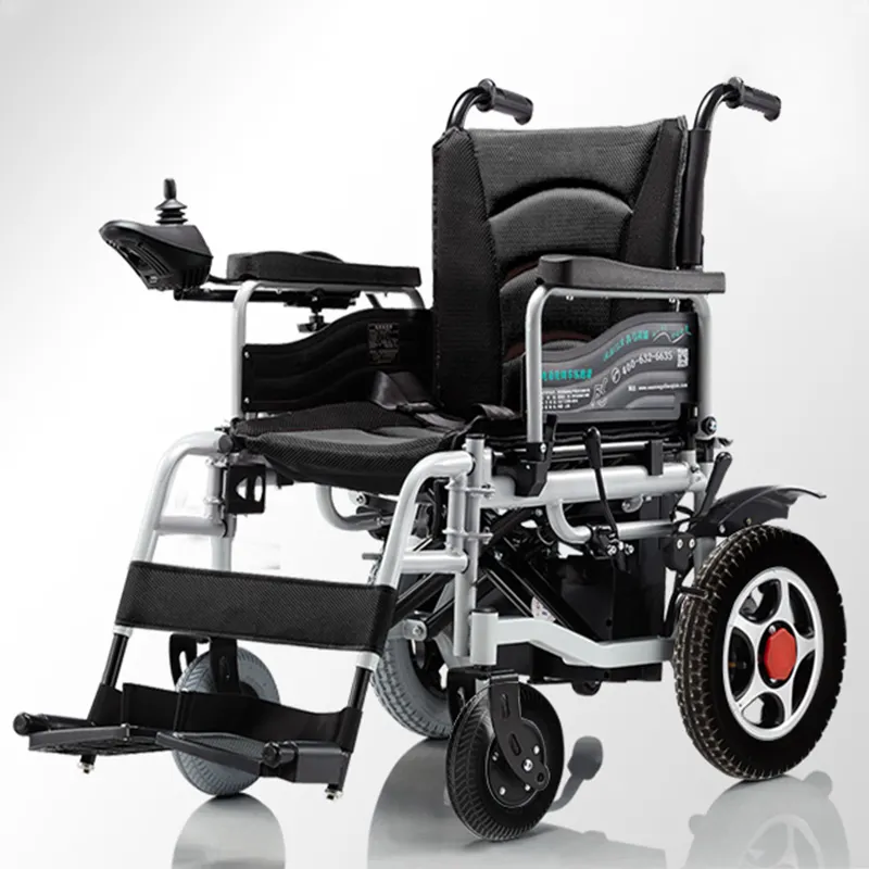 접이식 전동 휠체어 2022 항공 승인 휴대용 전동 휠체어 500W 강력한 모터 경량 휠체어