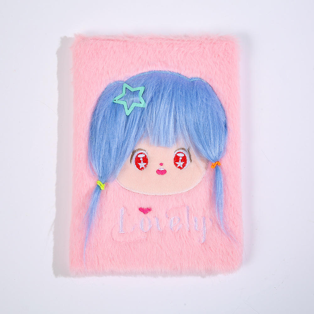 Base rose pour petite fille - couleur de cheveux aléatoire