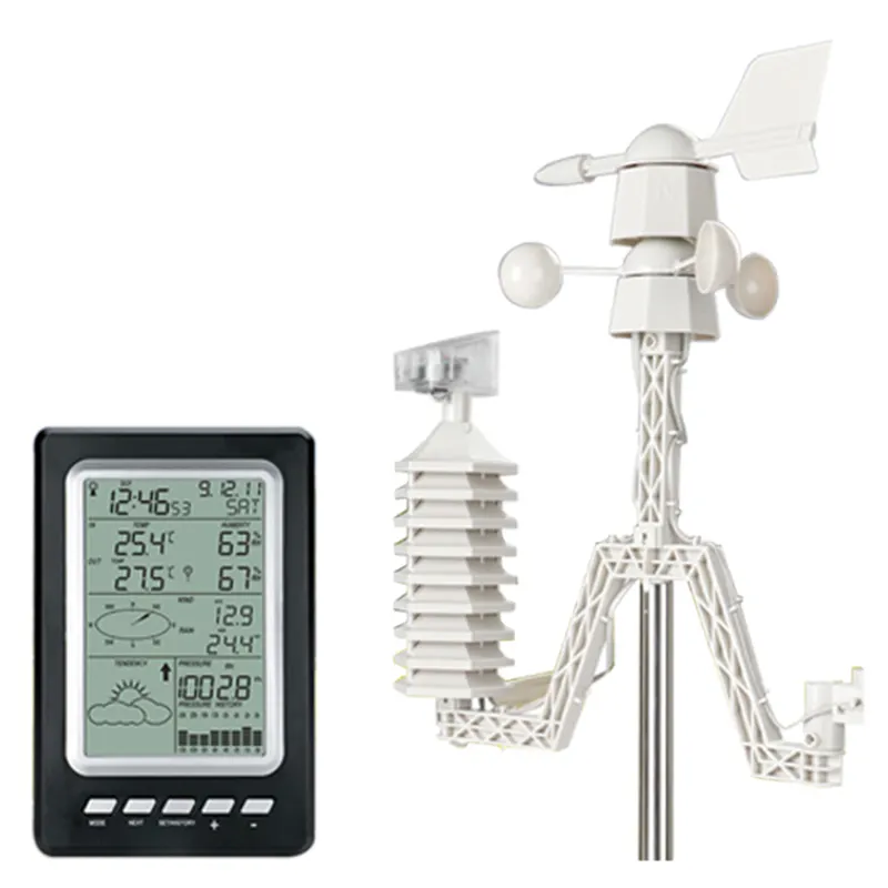 Barometro stazione meteorologica Wireless stazione meteorologica personale domestica professionale con temperatura del registratore di dati