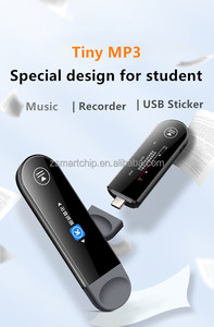 クリップ付きMp3mp4プレーヤー画面BT5.3内蔵メモリUSBステッカー機能 - Product Image 6