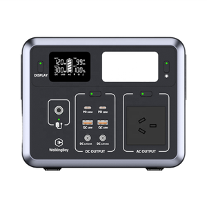 Xách tay 300 Wát Trạm điện max 400 Wát panel năng lượng mặt trời MPPT điều khiển xì gà nhẹ hơn tinh khiết Sine Wave cho sử dụng ngoài trời AU Anh cắm - Product Image 2