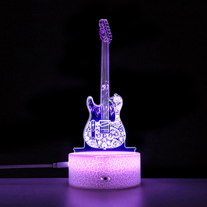 Dokunmatik kumanda ile romantik LED gece lambası Modern aşk kalp tasarım mükemmel düğün ve sevgililer günü hediye odası dekor için - Product Image 5