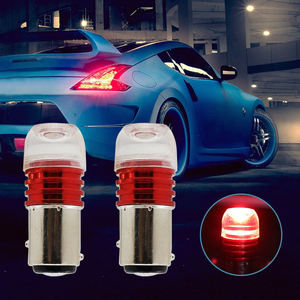 Kırmızı mavi sarı 1156 1157 Led ışık 5 5W parlak fren dönüş sinyali yanıp sönen arka kuyruk lambası için ampul - Product Image 5