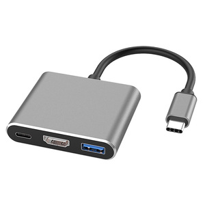 Adaptador de tipo C a HDMI 3 en 1, HDMI Digital AV y USB 3,0 y TYPE-C - Product Image 2