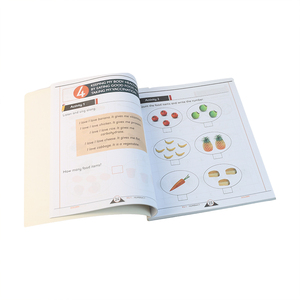 Custom Printing Recycle Mathematics Exercise Textbook in China <strong>Book</strong> Film Lamination Offset Printing Paper 70 Gsm Study 500 Pcs