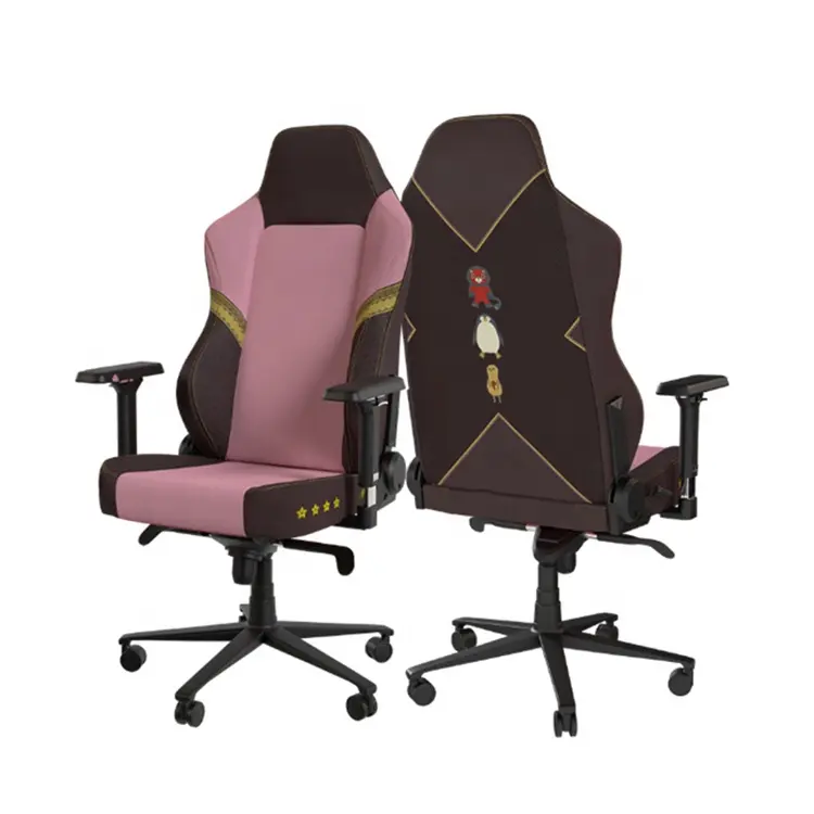 Chaise De Gamer personalizzato telaio in metallo regolabile in altezza Xl poggiatesta magnetico sedia da gioco ergonomica con supporto lombare costruito