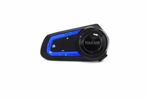 Sistema de intercomunicación para motocicleta con doble chip Bluetooth 5,1/5,0 modo dual, rango de 2KM y protección IP67-Radio FM