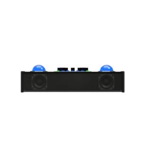 Juego de altavoces multifunción para cine en casa con mezclador de audio Micrófonos duales Tarjeta de sonido Iluminación de fiesta sy168s - Product Image 2