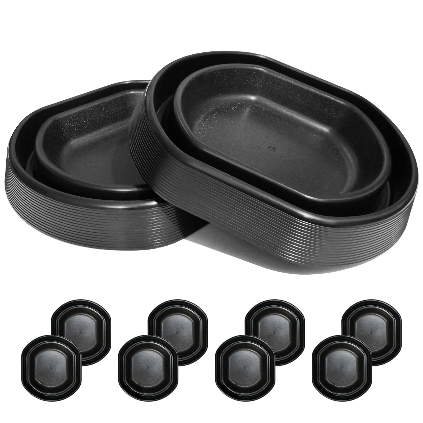 Black-8PCS IN ONE SET