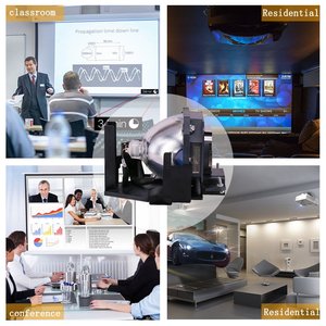 เปลี่ยนหลอดไฟโปรเจคเตอร์ ELPLP54สำหรับ EPSON EB-S7/EB-S7 +/EB-S72/EB-S8/EB-S82/EB-W7/EB-W8/EB-X7พร้อมตัวเรือน - Product Image 5