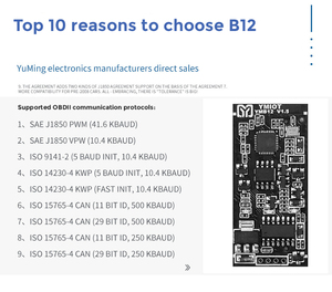 車のワークショップのための主要なプログラミングとIMMO機能を備えたプロのOBD2スキャナー1年間の保証 - Product Image 2