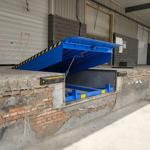 Hydraulic <strong>Loading</strong> <strong>Platform</strong> Ramp 8-15 Ton Electric Fixed Dock Leveler Automatic <strong>Loading</strong> Unloading Dock Leveller - Product Image 3