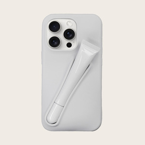 Designer Silicon for <strong>Rhode</strong> Lip Shape Phone case Holder with Lip Gloss Tubes Balm Lip Phone case