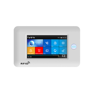 Sistema de alarma de seguridad para el hogar inteligente inalámbrico con conectividad Wifi/4G Sistema de seguridad para el hogar GSM con características de monitoreo de puerta contra incendios