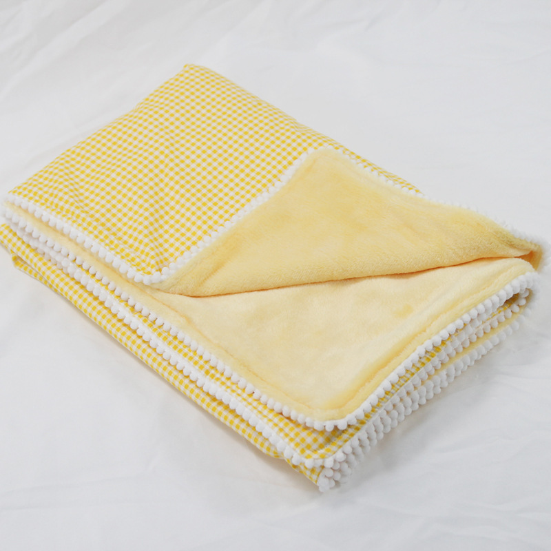 Yellow checkered pattern
