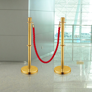 Vàng nhung dây rào cản với bóng Ống kiểm soát giao thông sân bay stanchions cho kiểm soát đám đông - Product Image 6