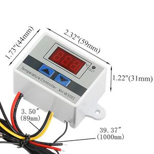 XH-W3001 Digital <strong>LED</strong> <strong>Temperature</strong> Controller Module Microcomputer Thermostat Switch Thermometer With Waterproof Probe - Product Image 2