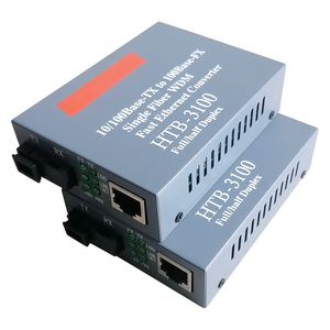 HTB-3100 10/100M Single Mode SC Port Ethernet 155Mbps 20KM 25KM RJ45 Optischer Medien Transceiver Glasfaser konverter - Product Image 1