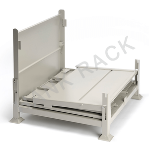 כבד החובה נוקשה גיליון מתקפל מתכת פחי רכב תואם אחסון פלדה מכולות - Product Image 5