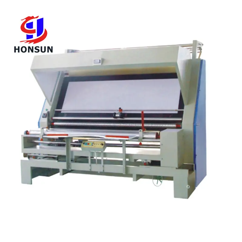 Honsun fabric automatic textile inspection and rolling machine