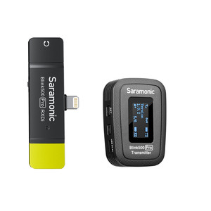 Saramonic Blink500 Pro B3 B4 B5 B6 ultra kompakt 2.4 GHz çift kanallı kablosuz mikrofon iOS Android Smartphone için Vlog kayıt - Product Image 5